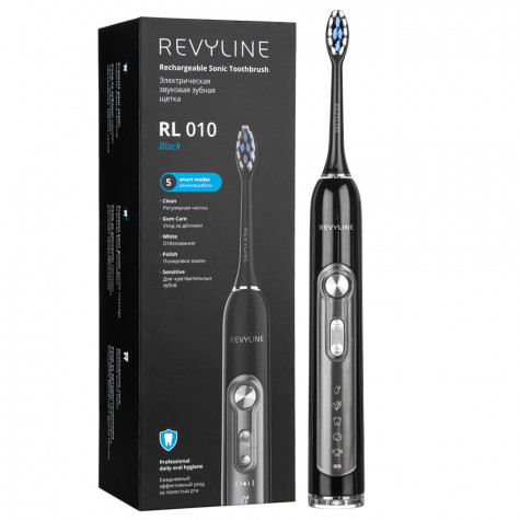 Электрическая звуковая зубная щётка Revyline RL 010 Black Rabbit Special Edition