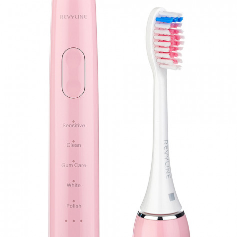 Электрическая звуковая зубная щетка Revyline RL 015 Pink
